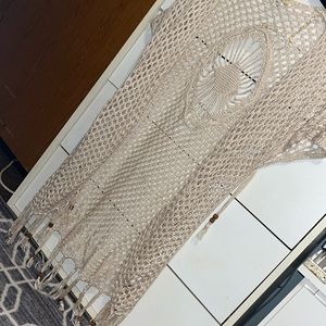 ONE WORLD KNIT with draping beefs/Never Worn or Washed So still perfect Strings/